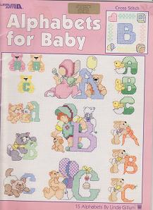Alphabets for Baby Leisure Arts by Linda Gillum
